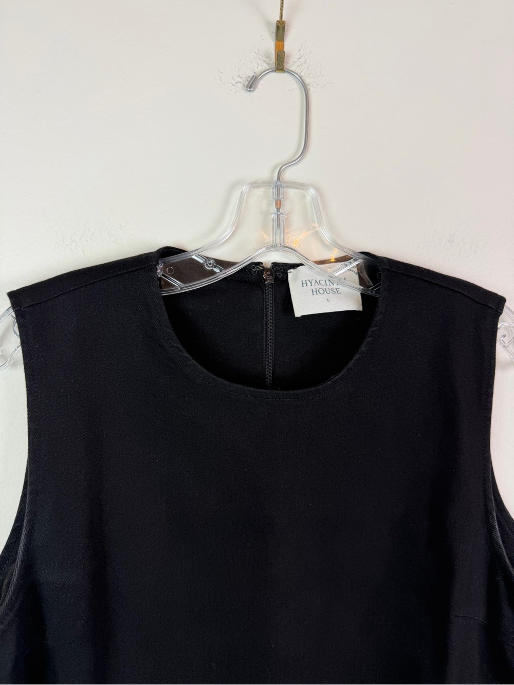 Tuckernuck Hyacinth House Black Twill Button Bitsy Dress - Picture 8 of 16